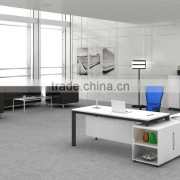 2016 News design high quality office managing director table With Filing Cabinet