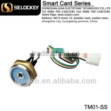 touch reader for TM card