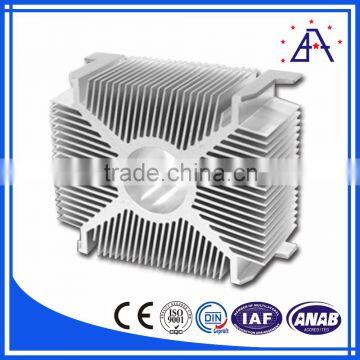 Brilliance factory high quality led aluminum extrusion heat sink