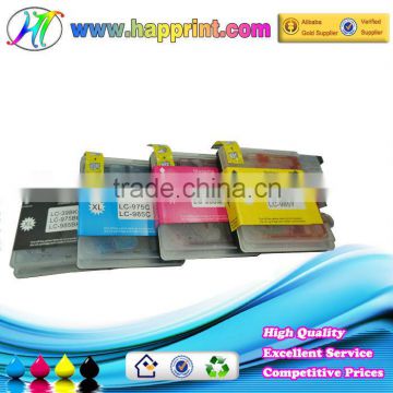 Advantage in price and quality compatible ink cartridge for Brother LC-985BK/C/M/Y