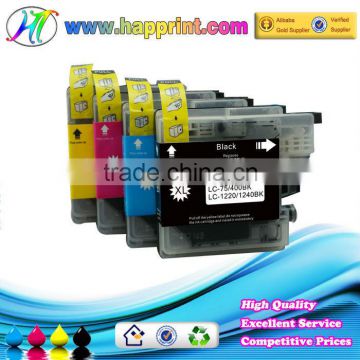 Large in stock high quality compatible new cartridge inkjet for brother lc75xl lc400xl