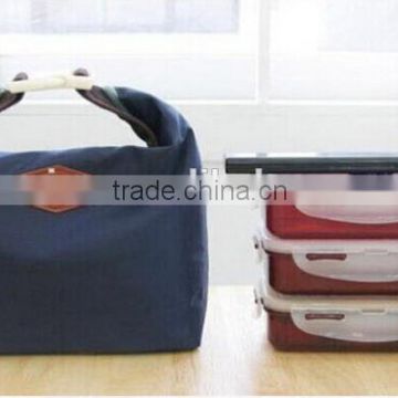 Waterproof Insulated Lunch Zipped Tote Bag Shopping Bag Large Food Lunch Bag