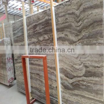 Silver grey travertine marble (big slab)