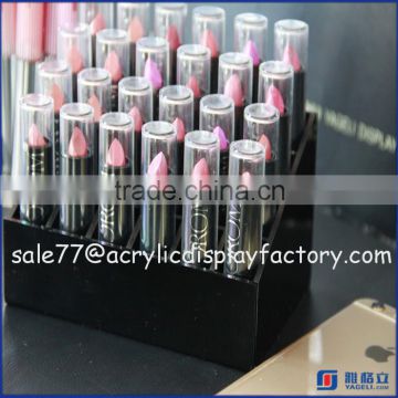 acrylic custom lipstick boxes,acrylic rotating lipstick tower,12 lipstick acrylic storage display stand
