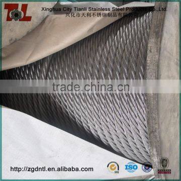 316 Stainless Steel Wire Rope 7x7 2mm diameter 2000m/reel 1570Mpa