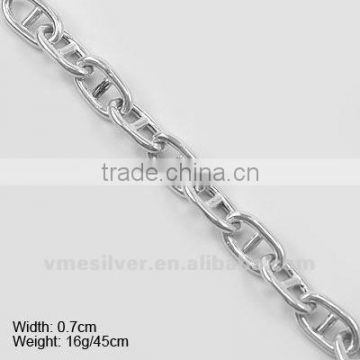 [NSA-0937] 925 Sterling Silver Man Chain, Silver Chain
