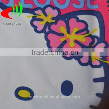150D oxford fabric printing with pvc coating