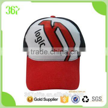 Hot Selling Five Panel Silk Screen Logo Cotton Twill Trucker Mesh Cap