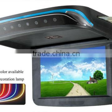 Roof mounted car dvd player 10.2 inch