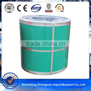 ASTM prepainted galvalume steel PE coating 50 zinc 0.8mm thinkness ppgl coil on sale