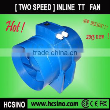 Easy Installation Plastic Inline Fan with Two Speed