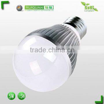 high output lumen 5W led light bulb e27 with CE&ROHS