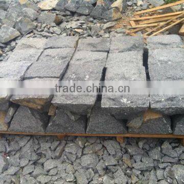 chinese cheap paving stone dark grey granite