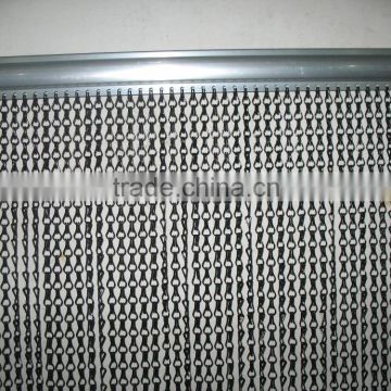 Metal shower curtain chain link woven wire fabrics