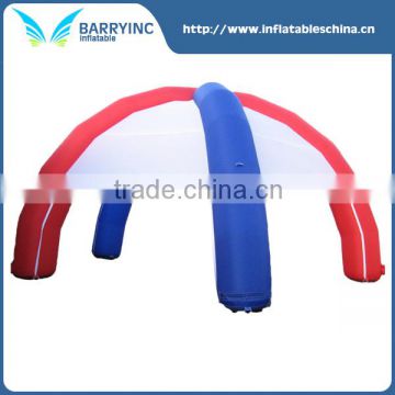 Advertising red inflatable tent china, commercial 4 legs inflatable spider tent