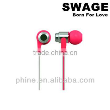 PH-707 2014 new fashion plastic in ear mp3 Earbud and Earphone with mic