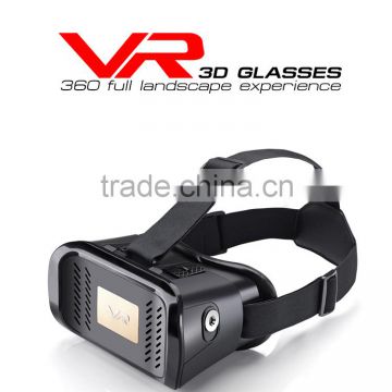 Hot Sale 3D Virtual Reality Glasses, VR 3D glasses helmet for universal phone