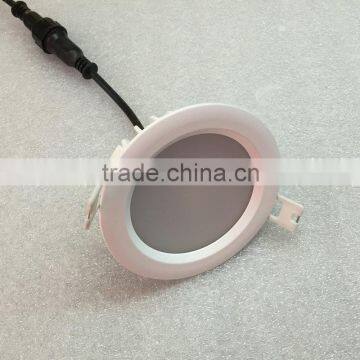 IP65 outdoor wifi 9w 12v led color changing light downlight rgbw