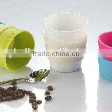 Eco-friendly FDA, LFGB Silicone Tea Cup Sleeves