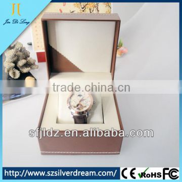 Wristwatch Boxes Customized Single Leather Watch Box