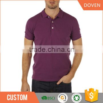 Custom made bulk plain t-shirts polo shirts for men