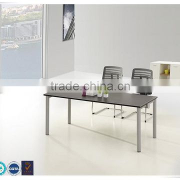 Simple design cheap meeting table/office desk with vertical holder