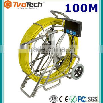 Tools & Instrument Pipe And Duct Inspection Video Camera System With 9MM Probe Camera,Self Leveling Device