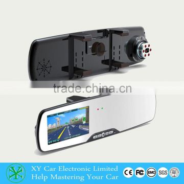 1080p hd 30fps dvr mirror camera car blackbox/dash cams XY-9618BDVR