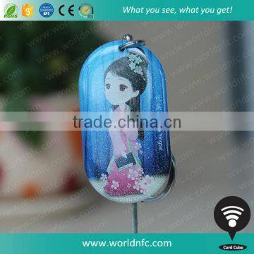 RFID Smart Beauty Epoxy Card with Shinning Effect