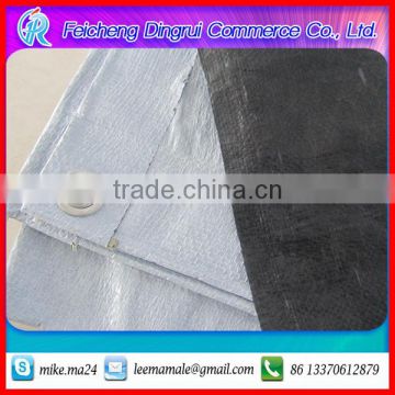 UNHCR/UNICEF Approved dust proof HDPE plastic laminated Tarp for relif tent