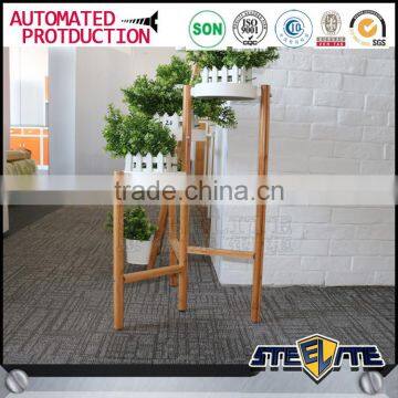 Steelite Garden Wood Flower Rack Flower display Shelf