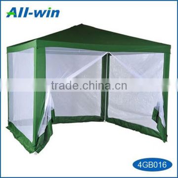 3x3m high-quality polyester mesh gazebo for outdoor use
