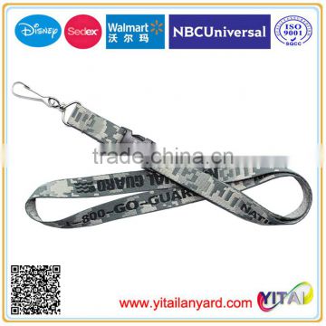 new polyester woven lanyard with small MOQ