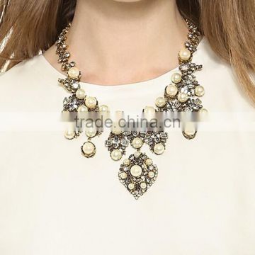 2015 wholesale high quality women rihnstone necklace