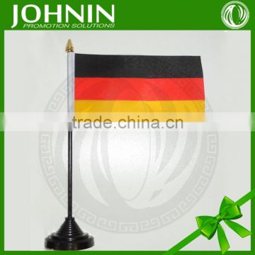 European cup Promotional polyester printed custom german table flag