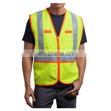 new design cheap hot selling safety vest/ workwear vest /reflective vest