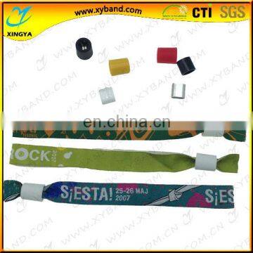 high quality confidence woven polyester party wristband