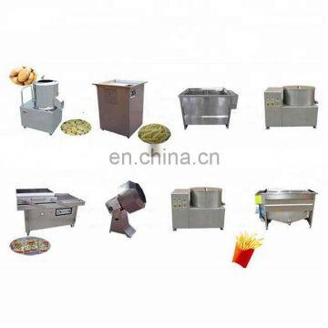 electric fries potato chips line fully automatic french fries production line fully automatic potato chips line