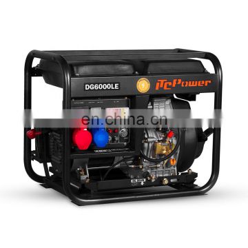 China manufacturer 3KW small portable diesel generator open frame