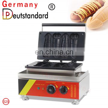 CommercialTaiwan popular cake penis waffle machine for sale