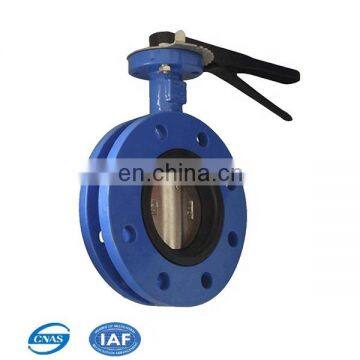 PN10 PN16 Grey Iron Stainless Steel Disc Flanged Butterfly Valve