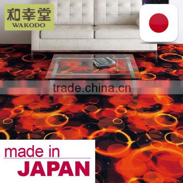50 x 50cm Modern Design 3D Carpet Tile with multiple functions made in Japan
