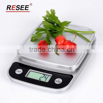 High quality digital ABS plastic shell kitchen scale