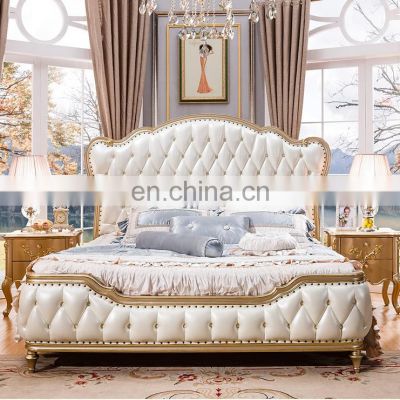 Hot selling hotel furniture Luxury bedroom furniture king size bed frame