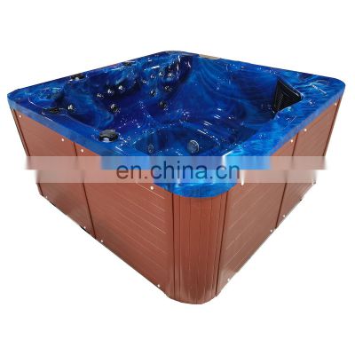 Outdoor large container swimming spa pools massage bathtub swim spa for home