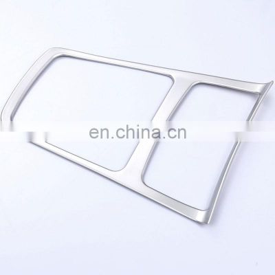 Chrome Console Center Frame Panel Trim Fit for Mercedes Benz A180 GLA 200 CLA 220 2014 2015 Car Styling