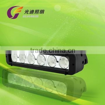 11" 60w led light bar truck accessories ,auto lamp