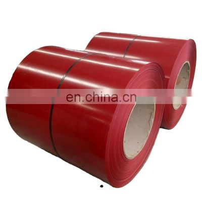 Hot Dipped Cold Rolled Color Coated Steel Coil Roll PPGI prepainted galvanized steel coil