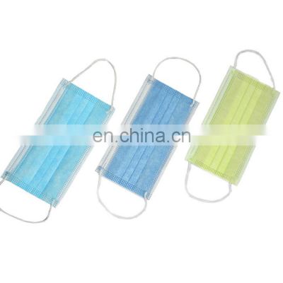 3 PLY Disposable Non Woven Face Mask For Personal Safety