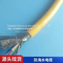 Underwater cable Diver telephone line Underwater communication telephone line anti-seawater photoelectric composite cable anti-seawater corrosion and cold resistance Welcome custom bending resistance long flexible service life cable